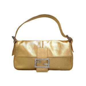 Fendi Mamma Bucket Bejeweled Shoulder Bag